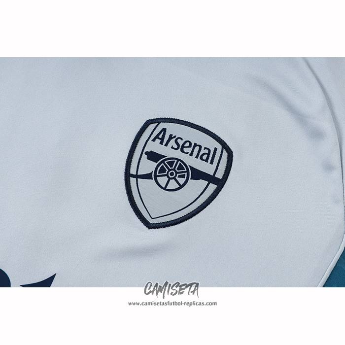 Chandal del Arsenal 2025-2026 Manga Corta Gris - Pantalon Corto